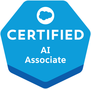 Badge Salesforce Certified AI Associate